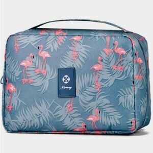 Narwey Flamingo Travel Hanging Toiletry Makeup Cosmetic Waterproof Organizer Bag